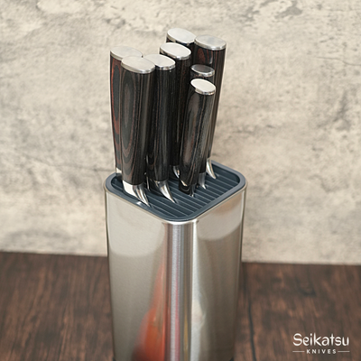 Seikatsu Knives™ Steel Knife Holder